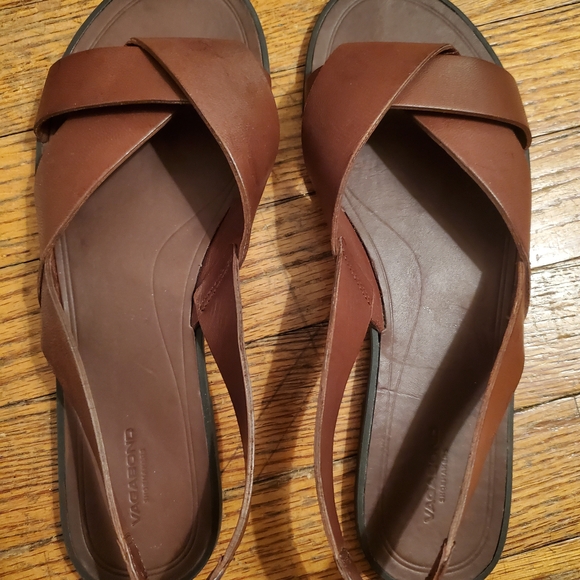 Vagabond Tia 2.0 Sandals in Brown Leather - Picture 3 of 4